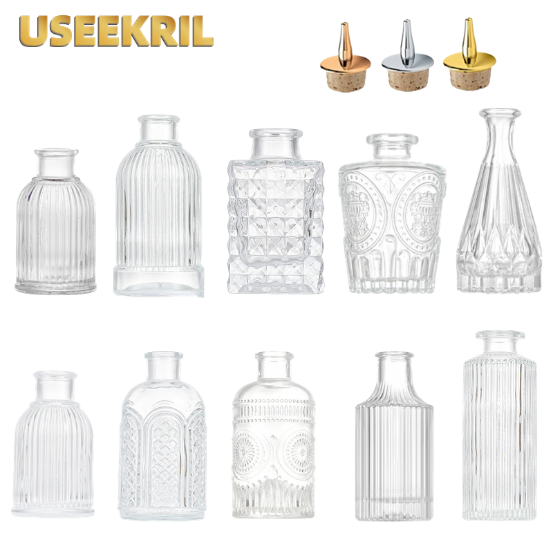 Bitters Bottle Set - ค็อกเทลขวดขมพร้อมหมวกแก้ววินเทจสแตนเลส Dasher Tops เครื่องปรุงรสครัวเครื่องมือบาร์ Bartender อุปกรณ์เสริม