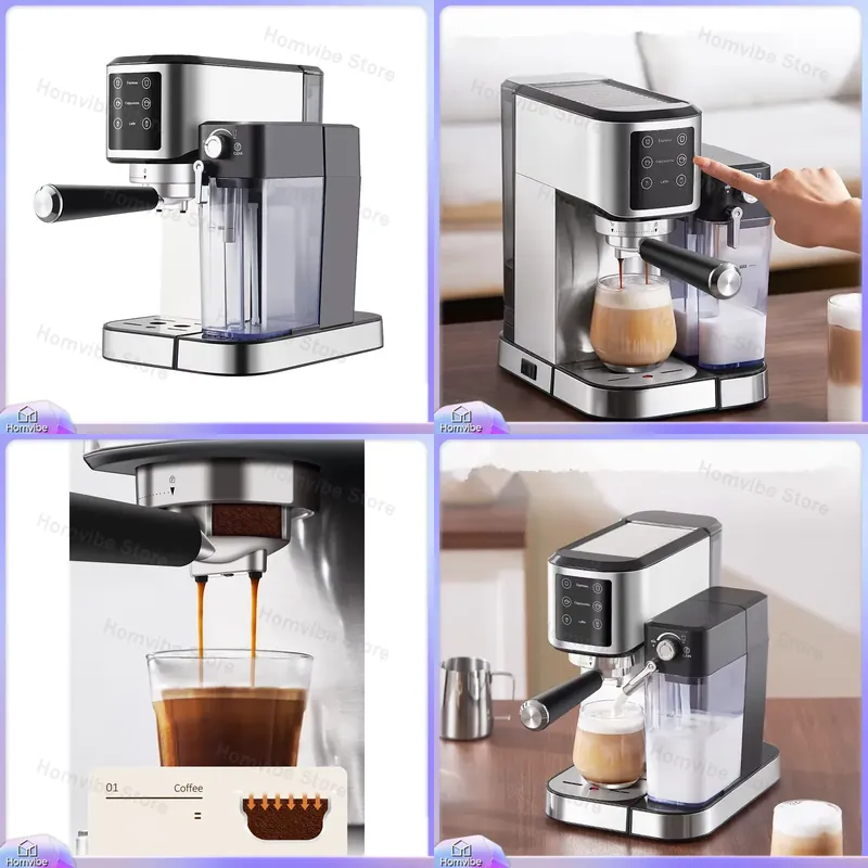 เครื่องชงกาแฟเอสเพรสโซ่สแตนเลส - Home Barista บทวิจารณ์และราคา