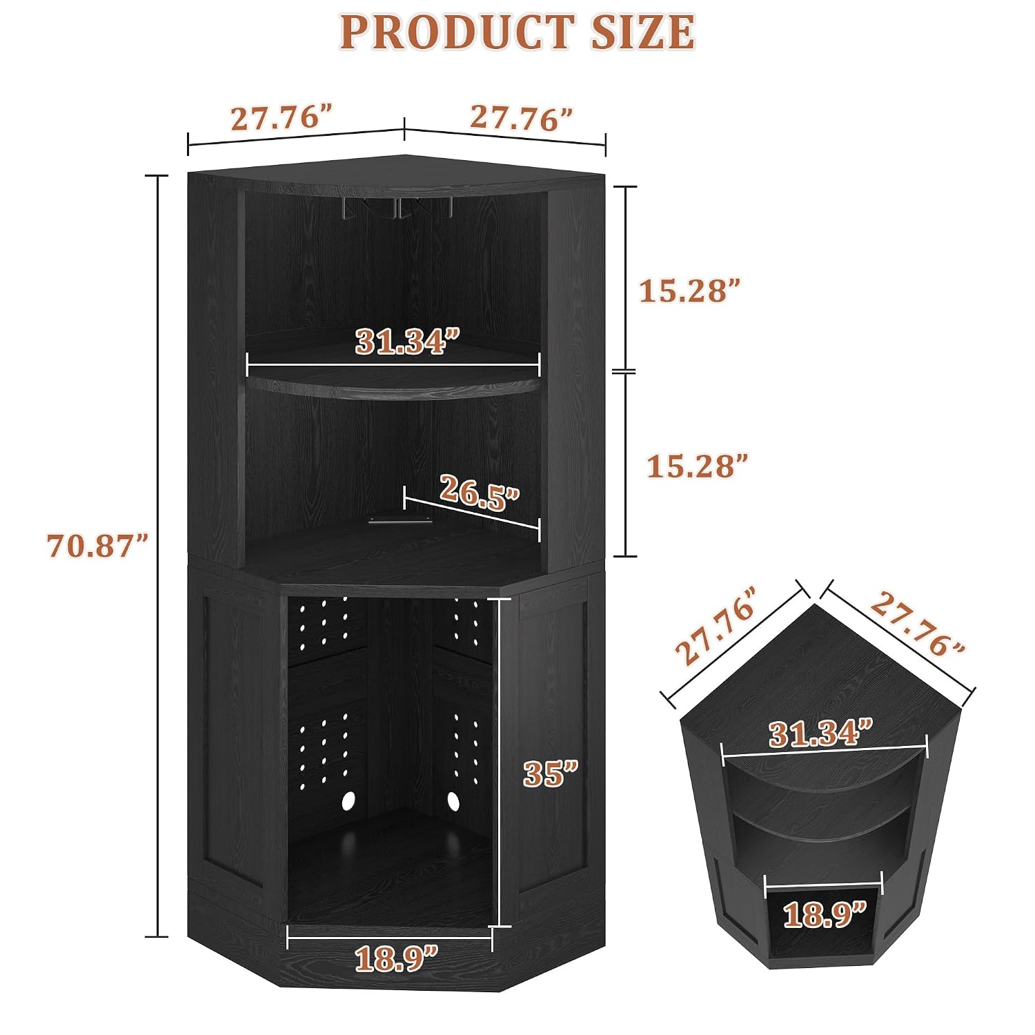 ตู้บาร์เข้ามุมพร้อมพื้นที่สำหร - Home Bar And Fridge บทวิจารณ์และราคา