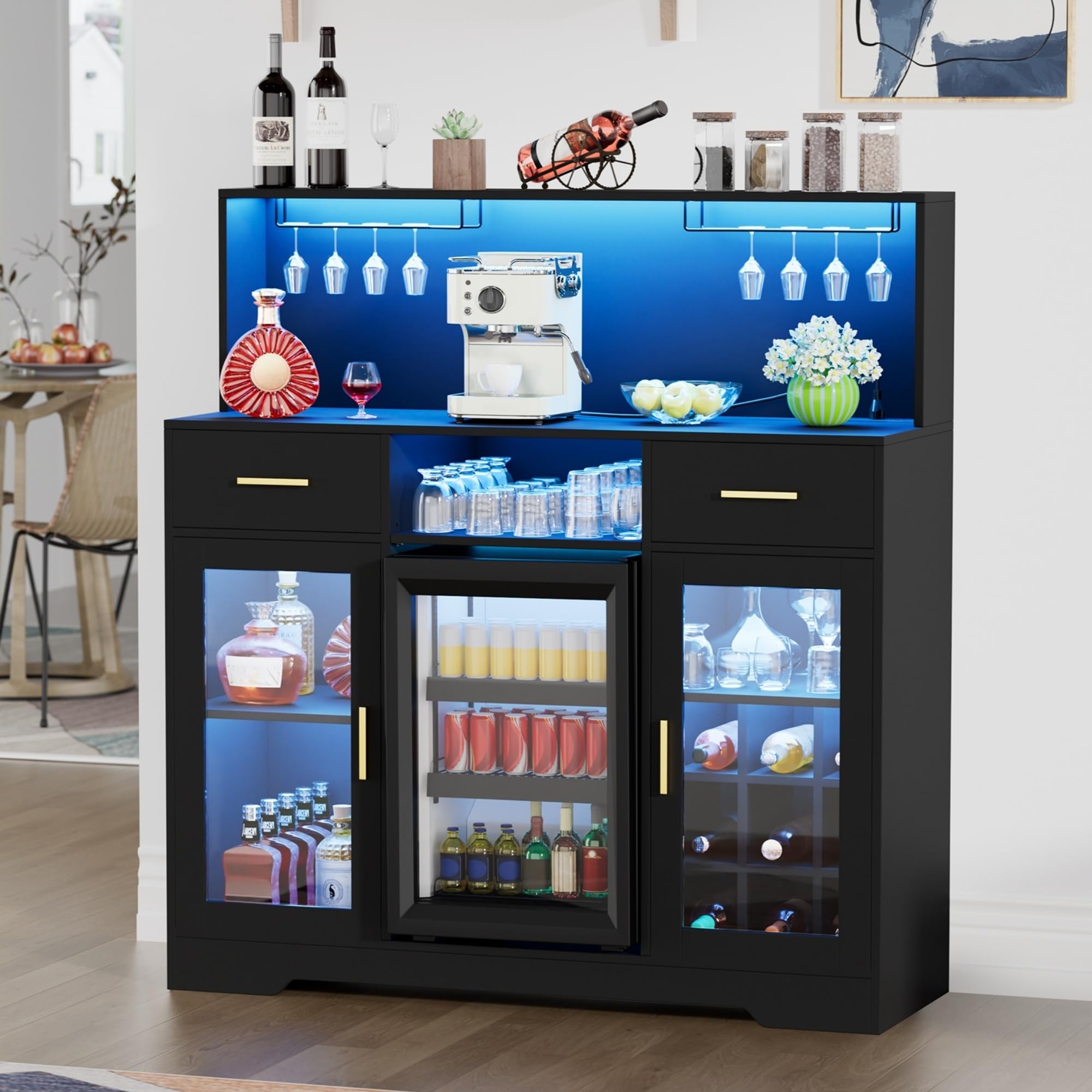 ตู้เย็นขนาดเล็กพร้อมที่เก็บของ - Home Bar And Fridge บทวิจารณ์และราคา