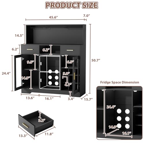 ตู้เย็นขนาดเล็กพร้อมที่เก็บของ - Home Bar And Fridge บทวิจารณ์และราคา