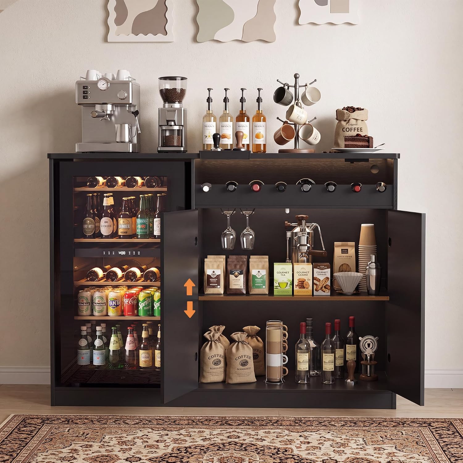 ตู้บาร์กาแฟขนาด 53 นิ้ว พร้อมพ - Home Bar And Fridge บทวิจารณ์และราคา