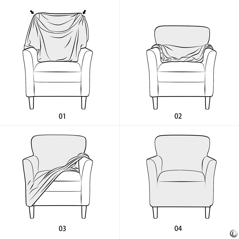ปลอกหุ้มโซฟากันน้ำ 1 ชิ้น สีพื - Home Bar Lounge บทวิจารณ์และราคา